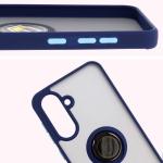 Carcasa Bizon Hybrid Ring compatibila cu Samsung Galaxy A36 5G, Albastru 4 - lerato.ro