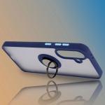 Carcasa Bizon Hybrid Ring compatibila cu Samsung Galaxy A36 5G, Albastru 7 - lerato.ro