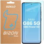 Folie sticla securizata Bizon Glass Clear 2 compatibila cu Motorola Moto G86 5G / G86 Power 5G, Transparent 2 - lerato.ro