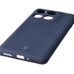 Carcasa Bizon Soft compatibila cu Motorola Edge 60 Pro, Dark Blue 4 - lerato.ro