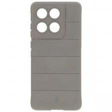 Carcasa Bizon Tur compatibila cu Motorola Edge 60 Fusion / Edge 60, Light Grey