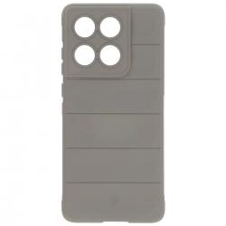 Carcasa Bizon Tur compatibila cu Motorola Edge 60 Fusion / Edge 60, Light Grey