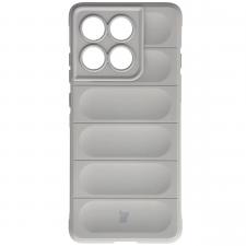 Carcasa Bizon Tur compatibila cu Motorola Edge 60 Pro, Light Grey