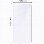 Set 2 folii sticla hibrid Bizon Glass Mule Duo compatibile cu Samsung Galaxy A36 5G, Transparent 3 - lerato.ro