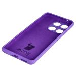 Carcasa Bizon Soft compatibila cu Motorola Edge 60 Fusion / 60, Mov 5 - lerato.ro