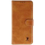 Husa flip cover Bizon Pocket compatibila cu Motorola Moto G86 5G / G86 Power 5G, Maro 2 - lerato.ro