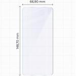 Set 2 folii sticla hibrid Bizon Glass Mule Duo compatibile cu Motorola Edge 60 Neo, Transparent 3 - lerato.ro