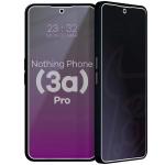 Folie sticla securizata Bizon Glass Mule Shadow Privacy compatibila cu Nothing Phone (3a) Pro, Negru 3 - lerato.ro