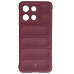 Carcasa Bizon Soft compatibila cu Motorola Moto G56 5G, Dark Purple 2 - lerato.ro