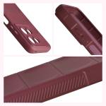 Carcasa Bizon Soft compatibila cu Motorola Moto G56 5G, Dark Purple 8 - lerato.ro