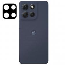 Set 2 folii sticla securizata camera foto Bizon Glass Lens compatibile cu Motorola Moto G86 5G, Negru