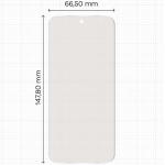 Folie protectie Bizon Glass Film Sun compatibila cu Motorola Edge 60 Neo, Transparent 3 - lerato.ro