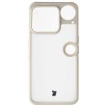 Kit protectie 2 in 1 BizonMobile, Carcasa Bizon Angelo si Folie sticla securizata Bizon Glass Edge, compatibil cu Nothing Phone (3), Bej 3 - lerato.ro