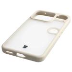 Kit protectie 2 in 1 BizonMobile, Carcasa Bizon Angelo si Folie sticla securizata Bizon Glass Edge, compatibil cu Nothing Phone (3), Bej 7 - lerato.ro