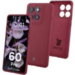 Carcasa Bizon Soft compatibila cu Motorola Edge 60 Pro, Dark Purple 3 - lerato.ro