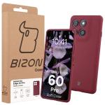 Carcasa Bizon Soft compatibila cu Motorola Edge 60 Pro, Dark Purple 8 - lerato.ro