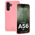 Carcasa Bizon ReLeaf compatibila cu Samsung Galaxy A56 5G, Roz 3 - lerato.ro