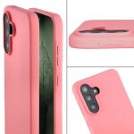 Carcasa Bizon ReLeaf compatibila cu Samsung Galaxy A56 5G, Roz 6 - lerato.ro