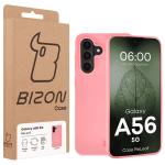 Carcasa Bizon ReLeaf compatibila cu Samsung Galaxy A56 5G, Roz 7 - lerato.ro