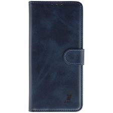 Husa flip cover Bizon Pocket compatibila cu Motorola Moto G86 5G / G86 Power 5G, Navy Blue