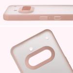 Carcasa Bizon Angelo compatibila cu Nothing Phone (3a), Transparent / Roz 4 - lerato.ro