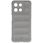 Carcasa Bizon Tur compatibila cu Motorola Moto G56 5G, Light Grey 2 - lerato.ro