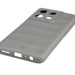 Carcasa Bizon Tur compatibila cu Motorola Moto G56 5G, Light Grey 4 - lerato.ro