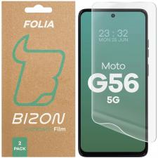 Set 2 folii protectie Bizon Glass Hydrogel compatibile cu Motorola Moto G56 5G, Transparent