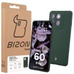 Carcasa Bizon Soft compatibila cu Motorola Edge 60 Pro, Dark Green 8 - lerato.ro
