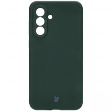 Carcasa Bizon Soft compatibila cu Samsung Galaxy A56 5G, Dark Green