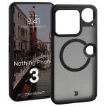 Carcasa Bizon MatteO cu MagSafe compatibila cu Nothing Phone (3), Negru 3 - lerato.ro