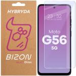Folie sticla hibrid Bizon Glass Mule compatibila cu Motorola Moto G56 5G, Transparent 2 - lerato.ro