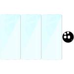 Set protectie 4in1 Bizon Glass Clear Pack, 3 folii sticla ecran + 1 folie sticla camera foto, compatibil cu Nothing Phone (3a) Pro, Transparent 7 - lerato.ro