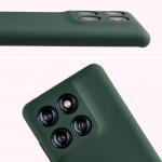 Carcasa Bizon Soft compatibila cu Motorola Edge 60 Fusion / 60, Dark Green 6 - lerato.ro
