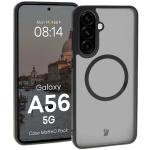 Kit protectie 2 in 1 BizonMobile, Carcasa Bizon MatteO si Folie sticla securizata Bizon Glass Edge, compatibil cu Samsung Galaxy A56 5G, Negru 4 - lerato.ro
