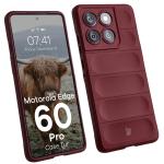 Carcasa Bizon Tur compatibila cu Motorola Edge 60 Pro, Dark Purple 3 - lerato.ro