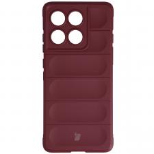 Carcasa Bizon Tur compatibila cu Motorola Edge 60 Pro, Dark Purple