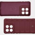 Carcasa Bizon Tur compatibila cu Motorola Edge 60 Pro, Dark Purple 7 - lerato.ro