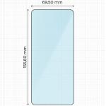 Folie sticla securizata Bizon Smart Glass compatibila cu Motorola Moto G86 5G / G86 Power 5G, Transparent 3 - lerato.ro