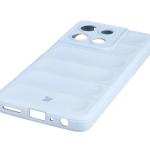 Carcasa Bizon Tur compatibila cu Motorola Moto G56 5G, Light Blue 4 - lerato.ro