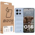 Carcasa Bizon Tur compatibila cu Motorola Moto G56 5G, Light Blue 9 - lerato.ro