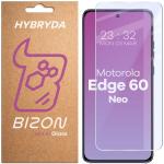 Folie sticla hibrid Bizon Glass Mule compatibila cu Motorola Edge 60 Neo, Transparent 2 - lerato.ro