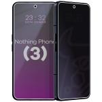 Folie sticla securizata Bizon Glass Mule Shadow Privacy compatibila cu Nothing Phone (3), Negru 3 - lerato.ro