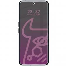Folie sticla securizata Bizon Glass Mule Shadow Privacy compatibila cu Nothing Phone (3), Negru