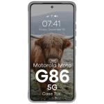 Carcasa Bizon Tur compatibila cu Motorola Moto G86 5G, Light Grey 6 - lerato.ro