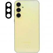 Set 2 folii sticla securizata camera foto Bizon Glass Lens compatibile cu Samsung Galaxy A56 5G, Negru