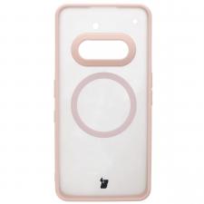 Carcasa Bizon MatteO cu MagSafe compatibila cu Nothing Phone (3a), Roz