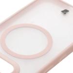 Carcasa Bizon MatteO cu MagSafe compatibila cu Nothing Phone (3a), Roz 4 - lerato.ro