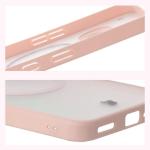 Carcasa Bizon MatteO cu MagSafe compatibila cu Nothing Phone (3a), Roz 5 - lerato.ro