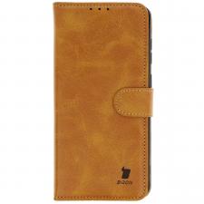 Husa flip cover Bizon Pocket compatibila cu Samsung Galaxy A36 5G, Maro